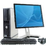 Dell Optiplex GX620 Intel Pentium 4 2800 MHz 40Gig Serial ATA HDD 1024mb DDR2 Memory DVD ROM Genuine Windows XP Professional + 17